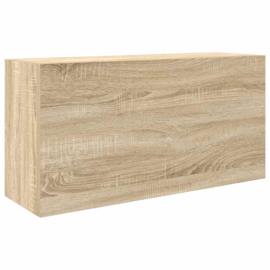Baderomsskap Sonoma Eik 80x25x40 cm