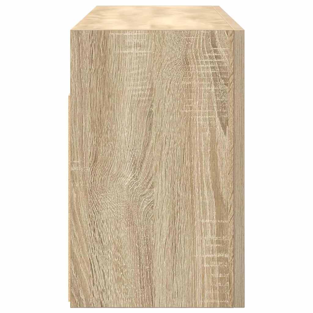 Baderomsskap Sonoma Eik 80x25x40 cm