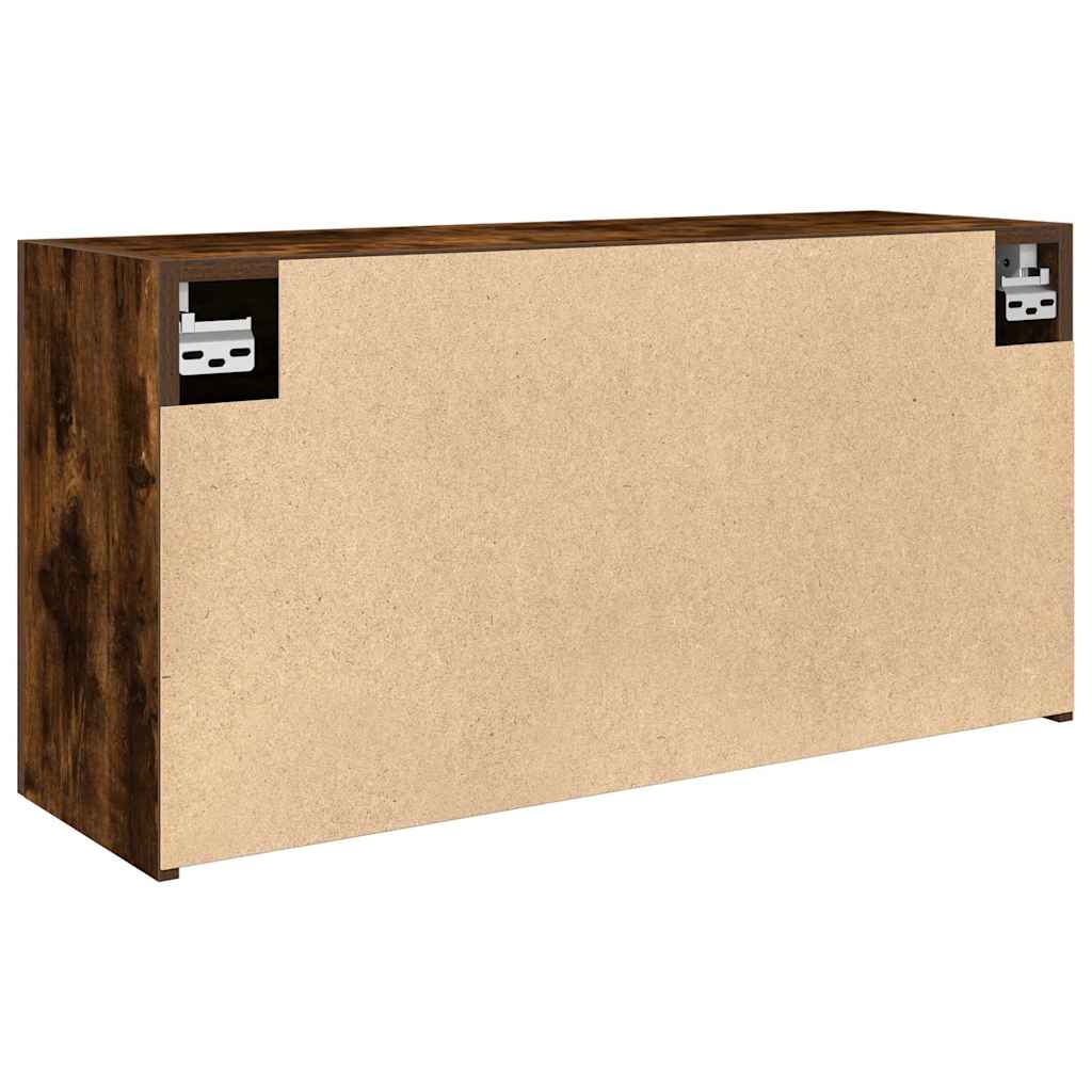 Baderomsskap Røkt Eik 80x25x40 cm