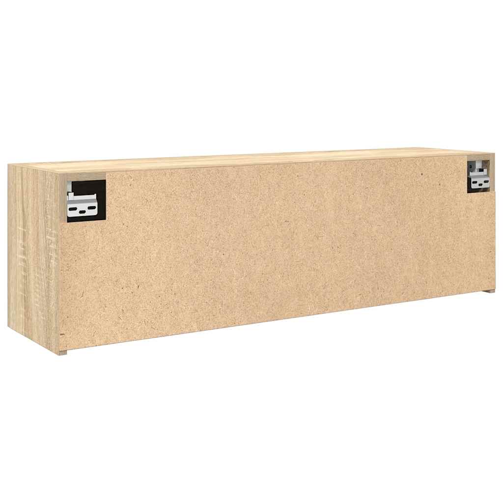 Baderomsskap Sonoma Eik 100x25x30 cm