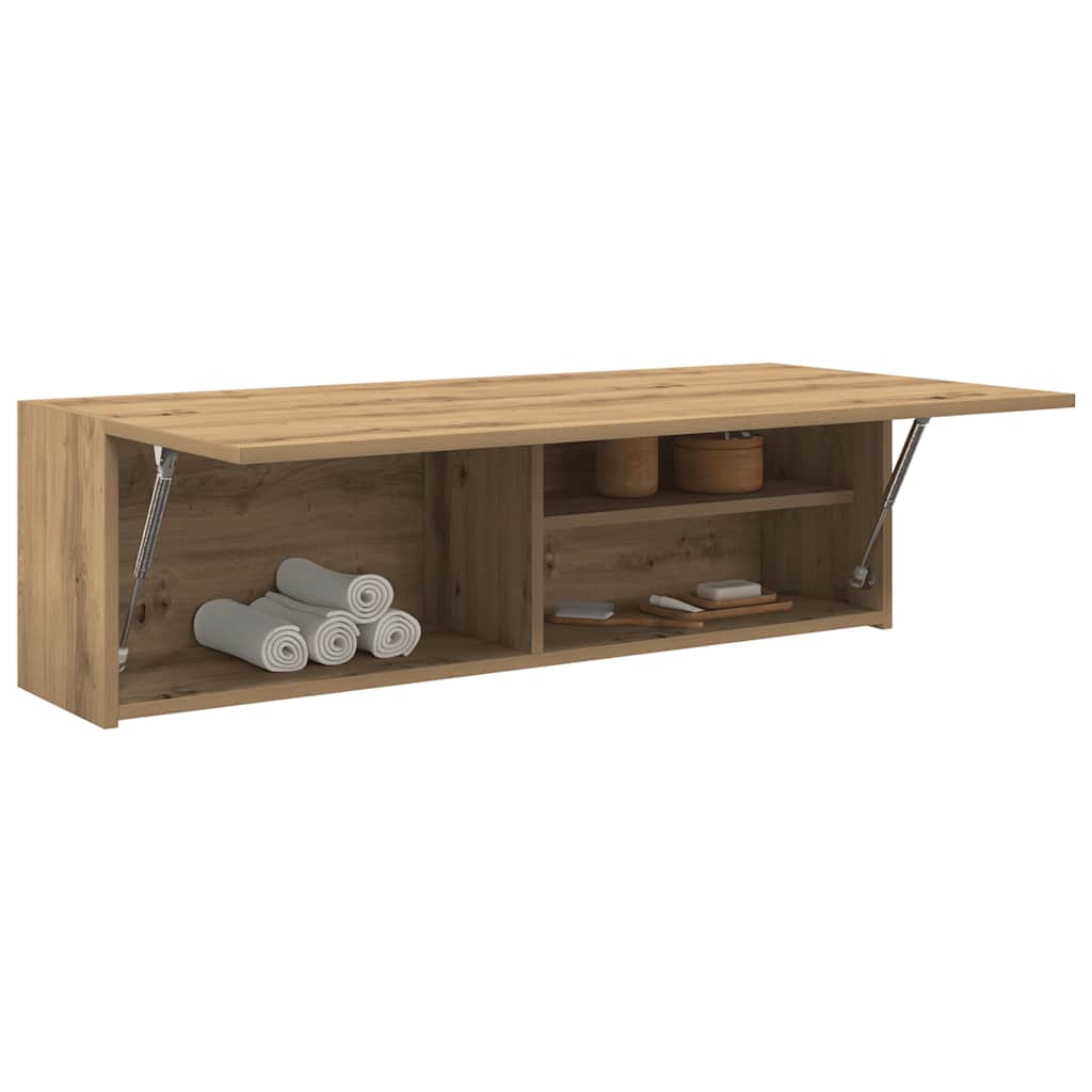 Baderomsskap Artisan Eik 100x25x30 cm