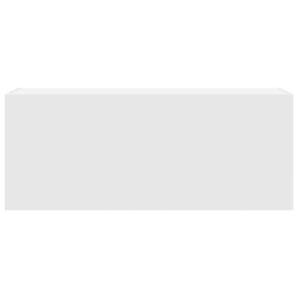 Baderomsskap Hvit 100x25x40 cm