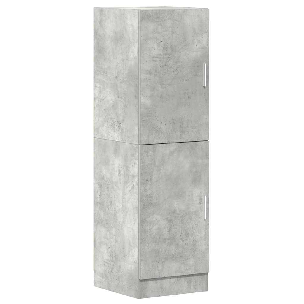 Skap Betonggrå 38x41,5x131,5 cm