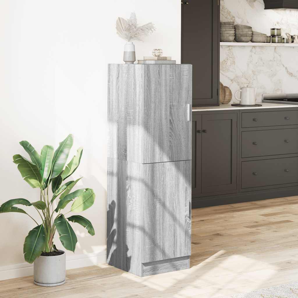 Skap Sonoma Grå 38x41,5x131,5 cm