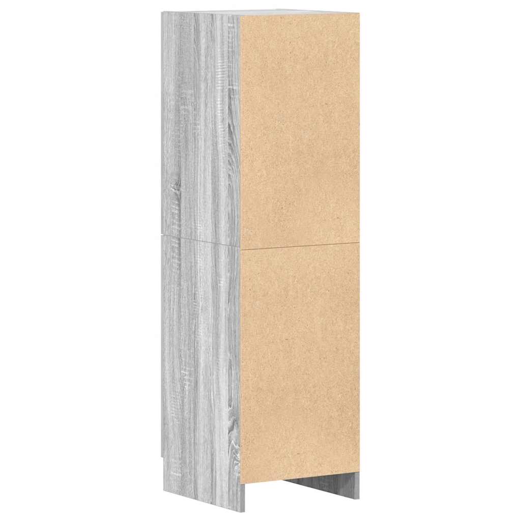 Skap Sonoma Grå 38x41,5x131,5 cm