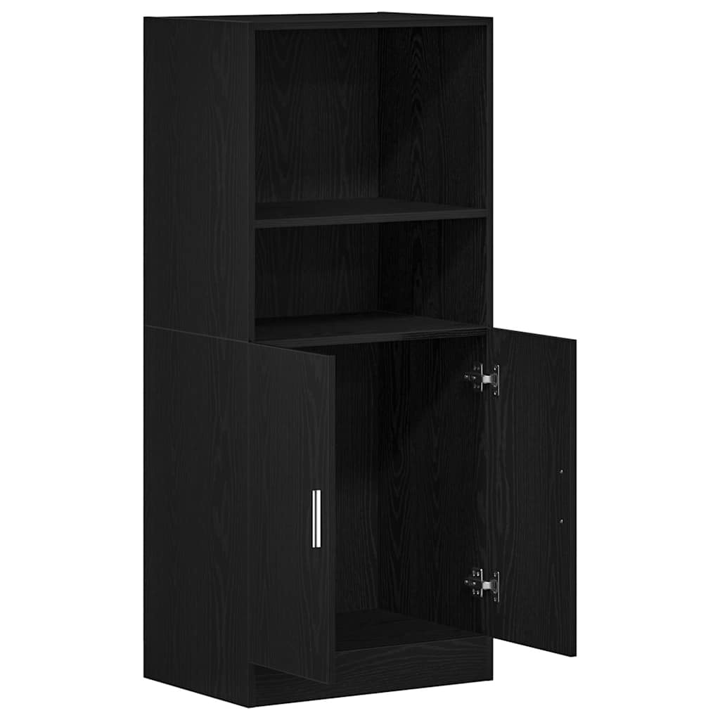 Skap Svart 57x41,5x131,5 cm