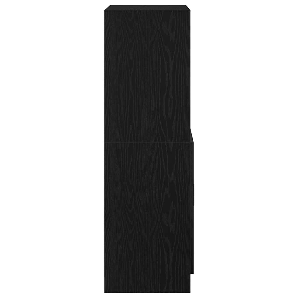 Skap Svart 57x41,5x131,5 cm
