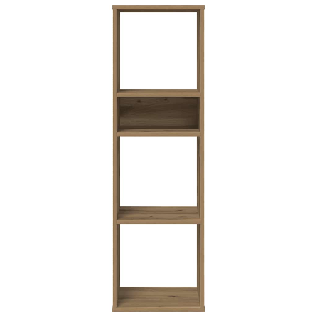 Bokhylle artisan eik 34x31x112 cm konstruert tre