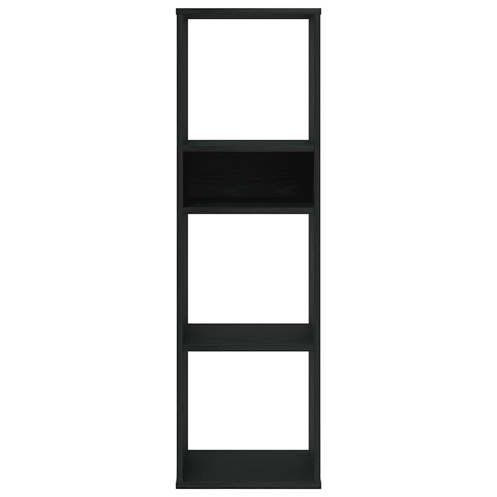 Bokhylle Svart 34x31x112 cm