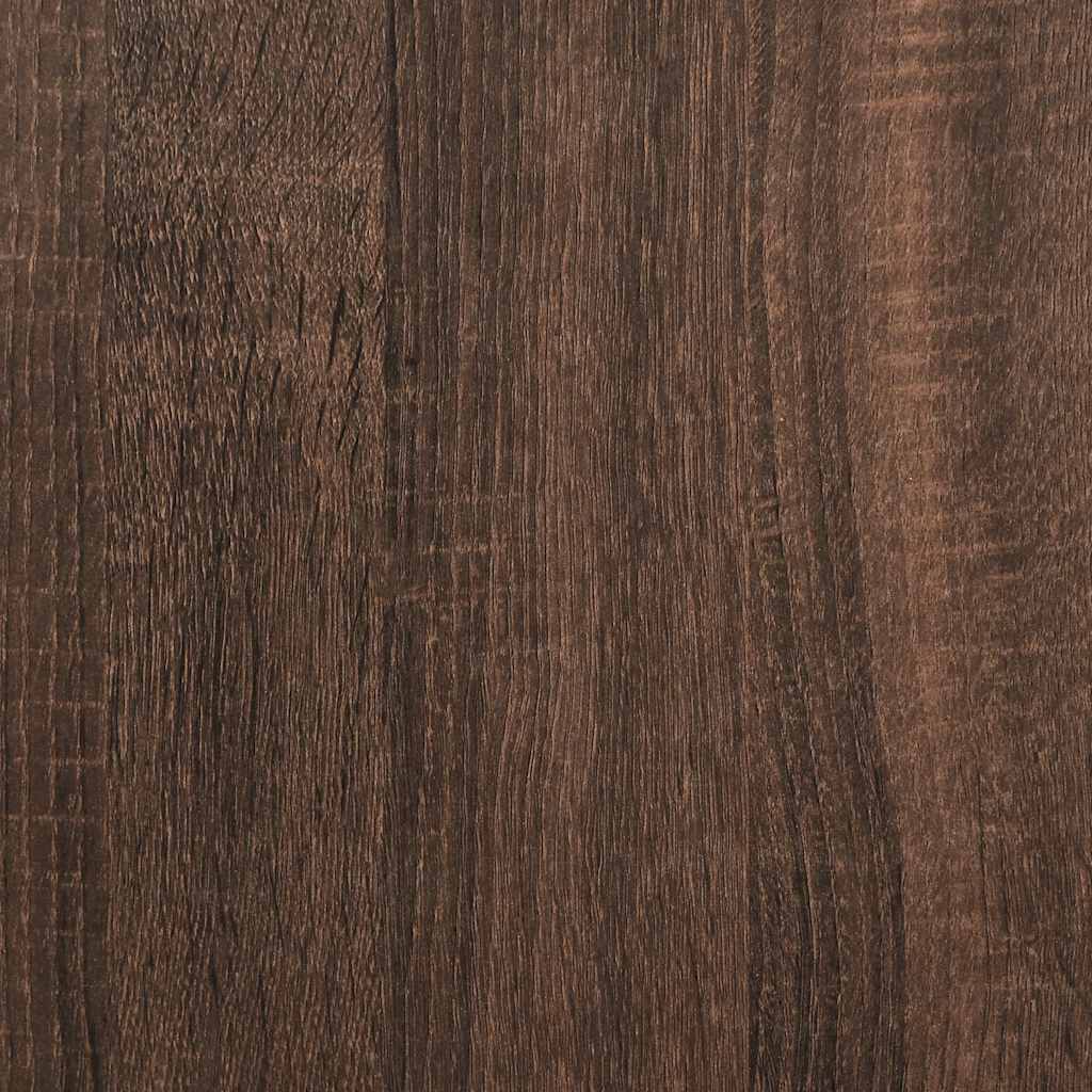 Bokhylle Brun Eik 34x31x112 cm