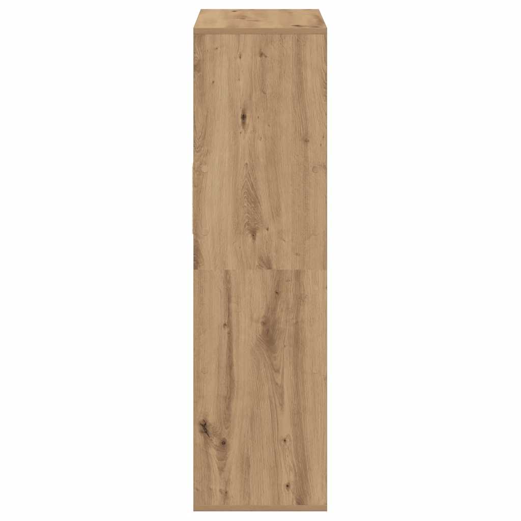 Bokhylle Artisan Eik 66x31x112 cm