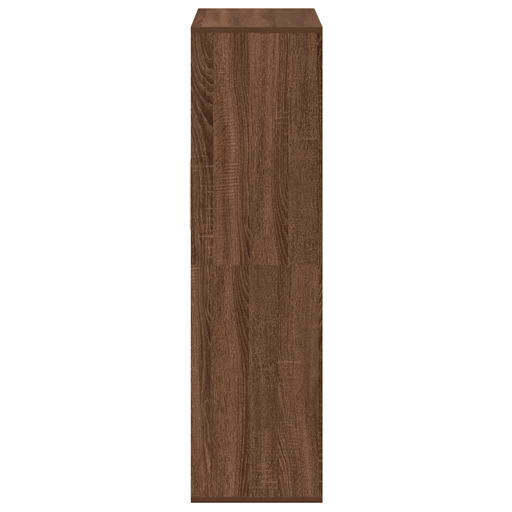 Bokhylle Brun Eik 66x31x112 cm