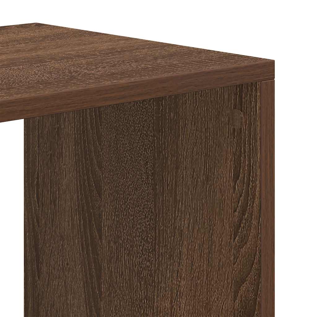 Bokhylle Brun Eik 66x31x112 cm