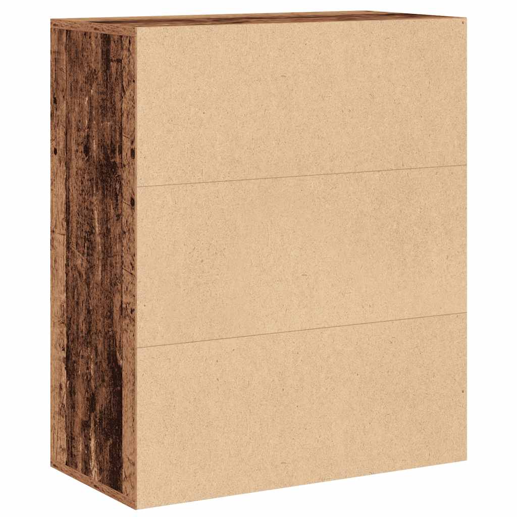 Bokhylle Gammelt Tre 60x30x71,5 cm