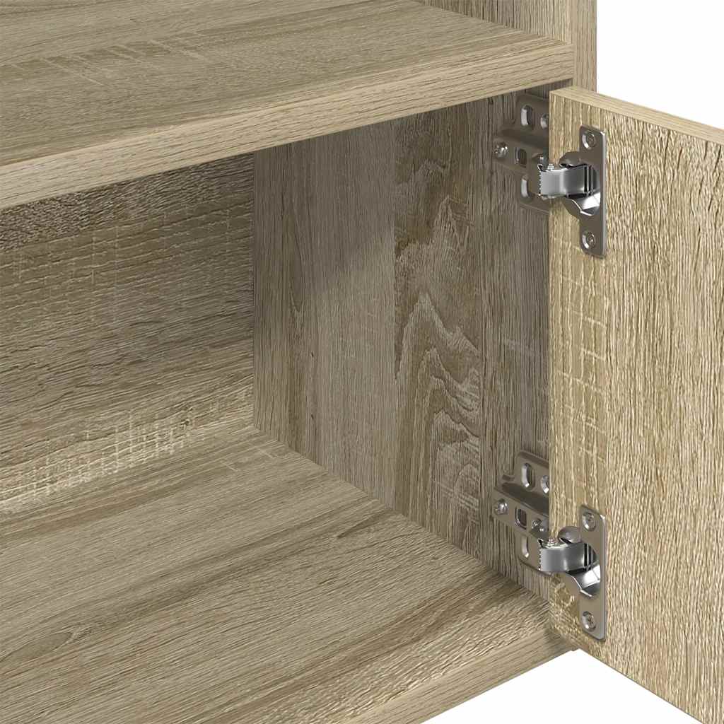 Bokhylle Sonoma Eik 31x24x127 cm