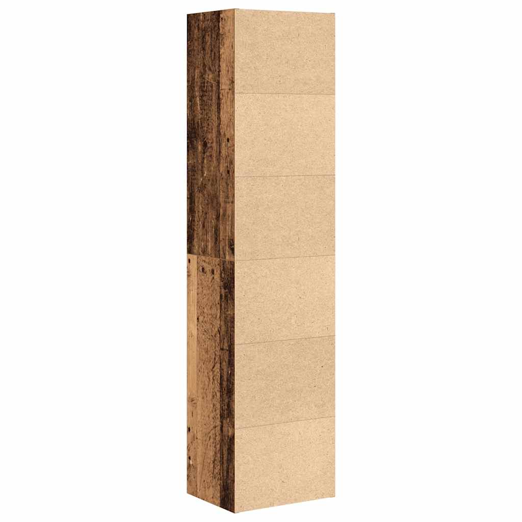 Bokhylle Gammelt Tre 31x24x127 cm