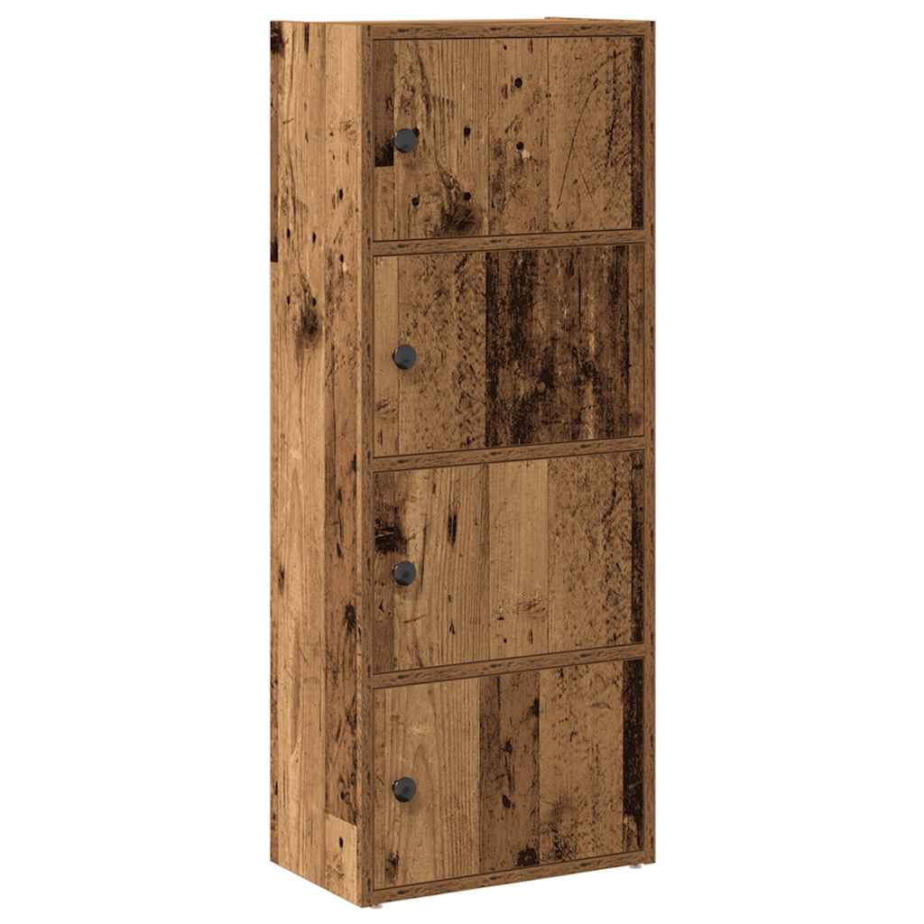 Bokhylle Gammelt Tre 40x24x102 cm