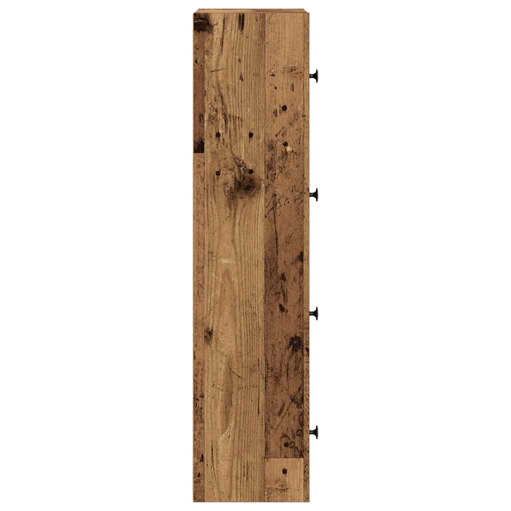 Bokhylle Gammelt Tre 40x24x102 cm