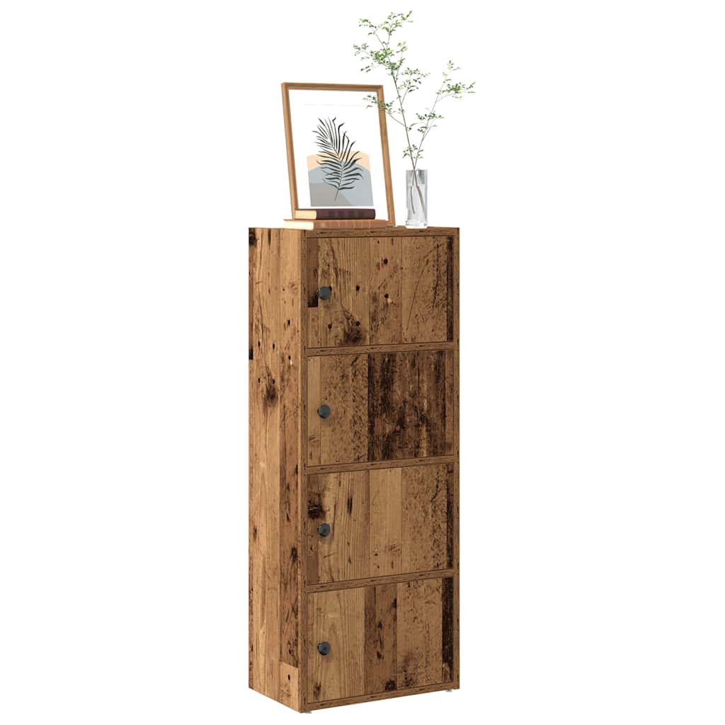 Bokhylle Gammelt Tre 40x24x102 cm