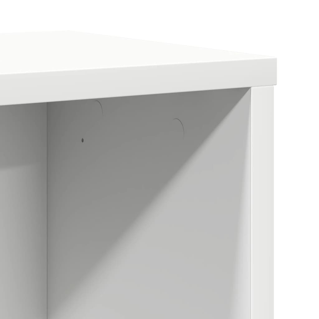 Bokhylle Hvit 60x24x76,5 cm