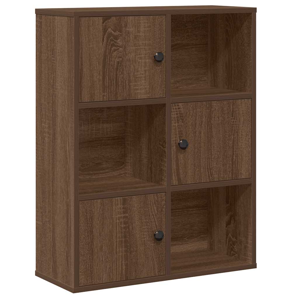 Bokhylle Brun Eik 60x24x76,5 cm