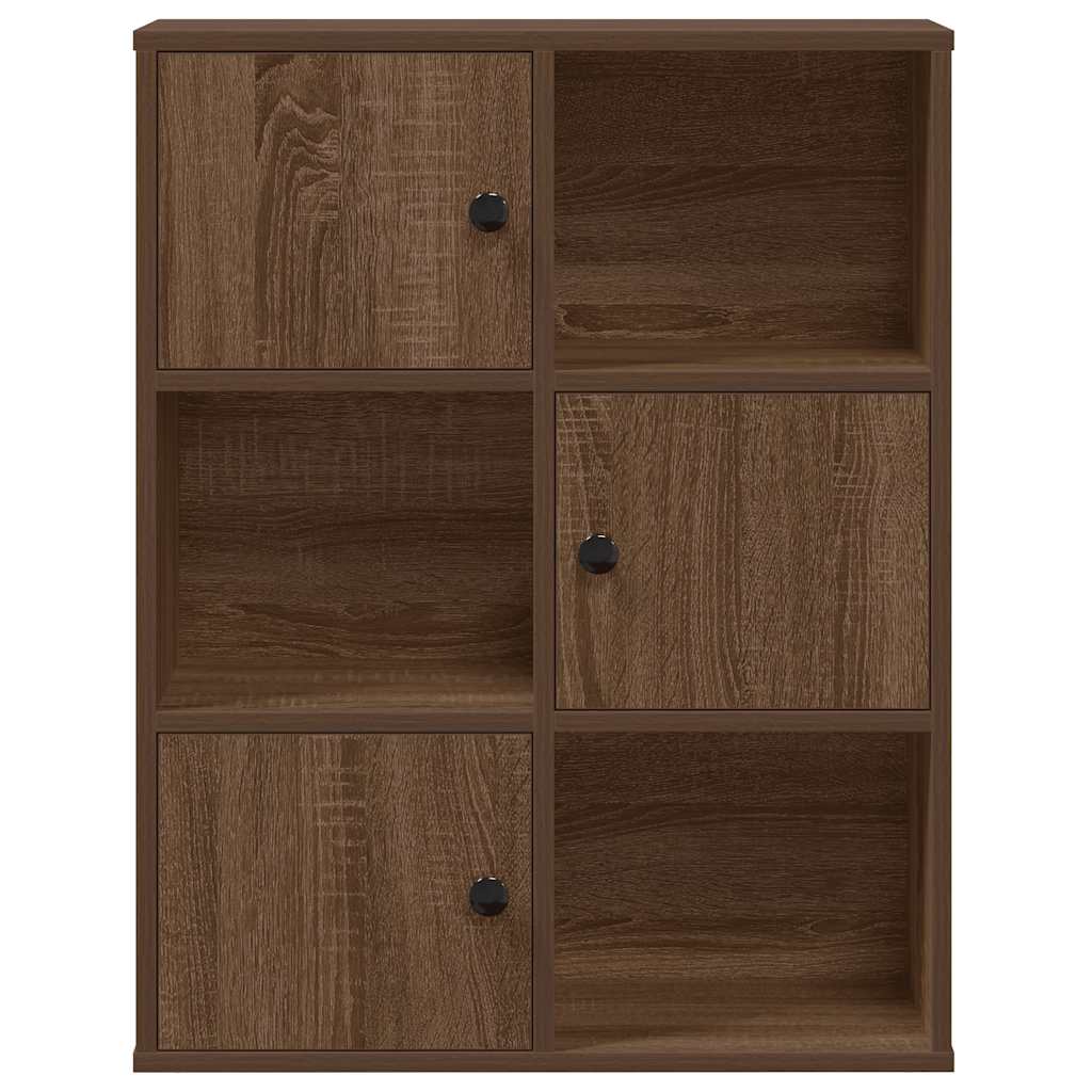 Bokhylle Brun Eik 60x24x76,5 cm