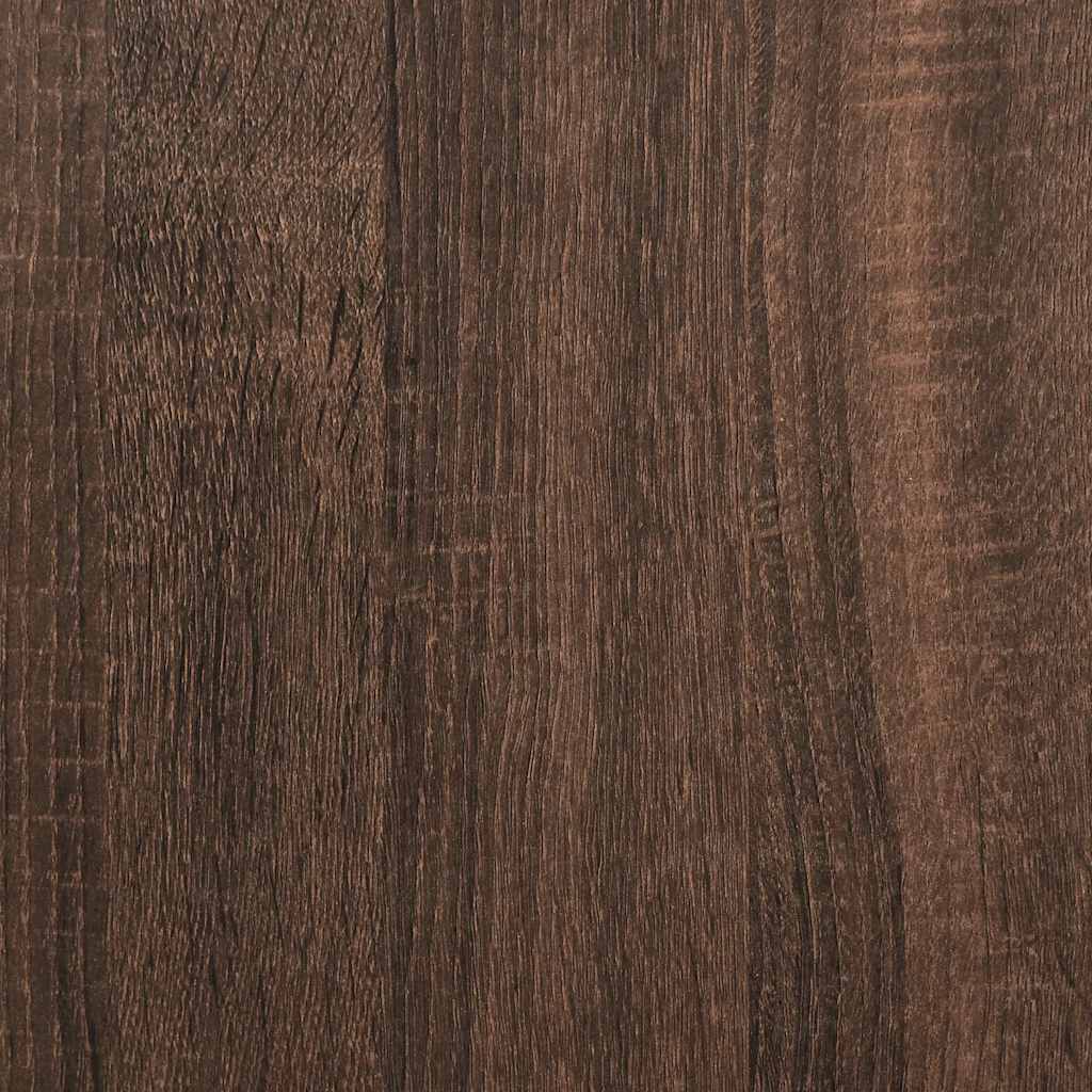 Bokhylle Brun Eik 60x24x76,5 cm