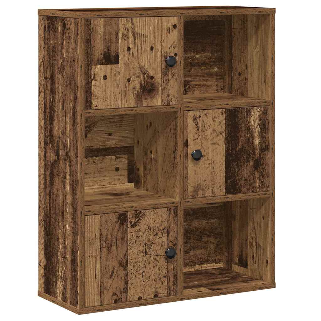 Bokhylle Gammelt Tre 60x24x76,5 cm