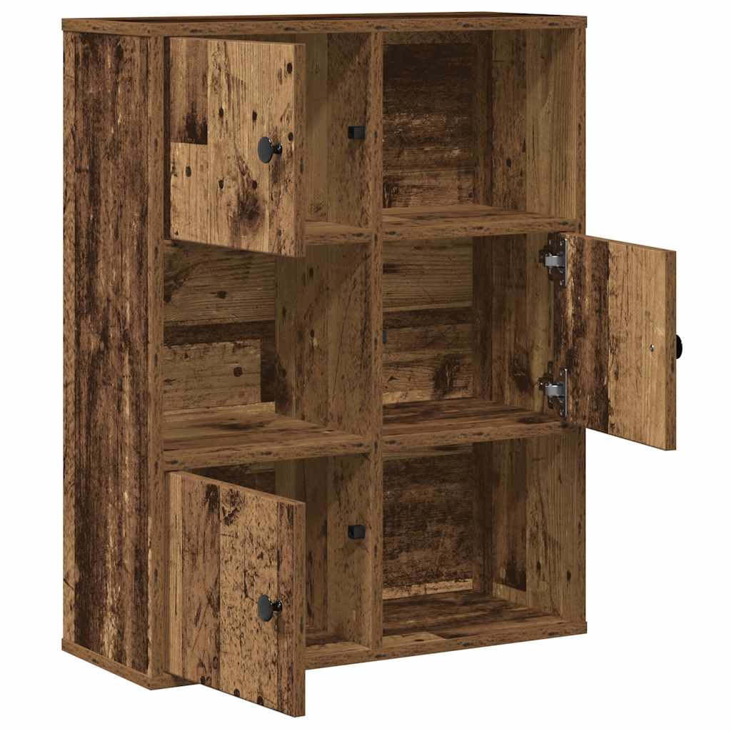 Bokhylle Gammelt Tre 60x24x76,5 cm