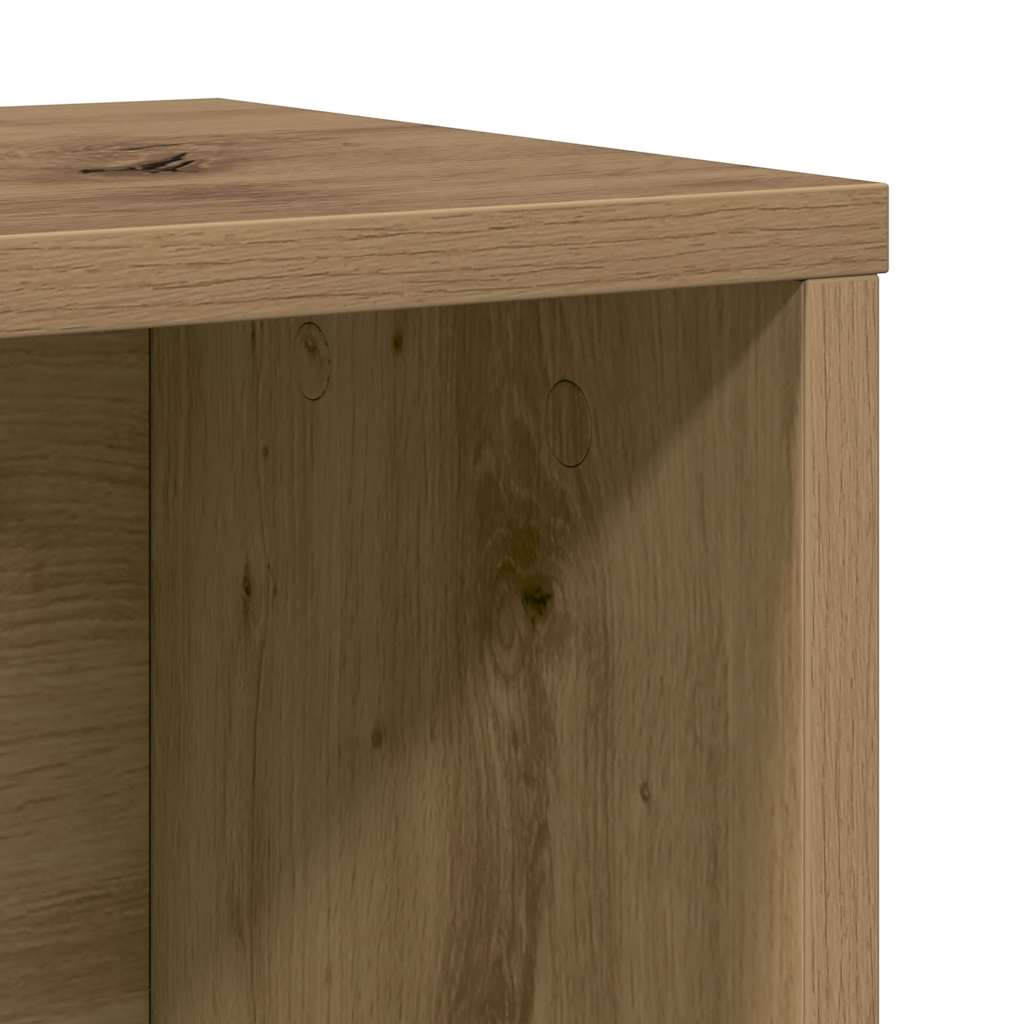 Bokhylle artisan eik 60x24x76,5 cm konstruert tre