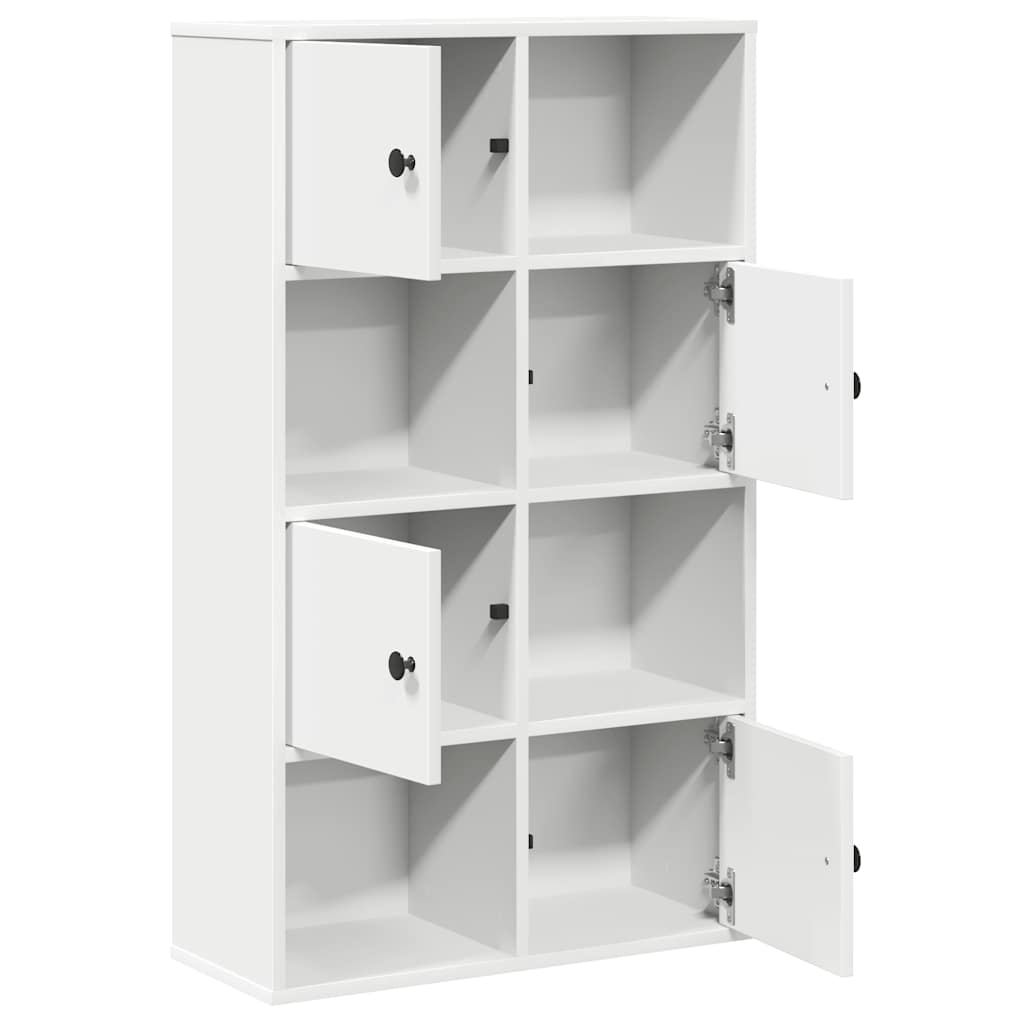Bokhylle Hvit 60x24x101,5 cm