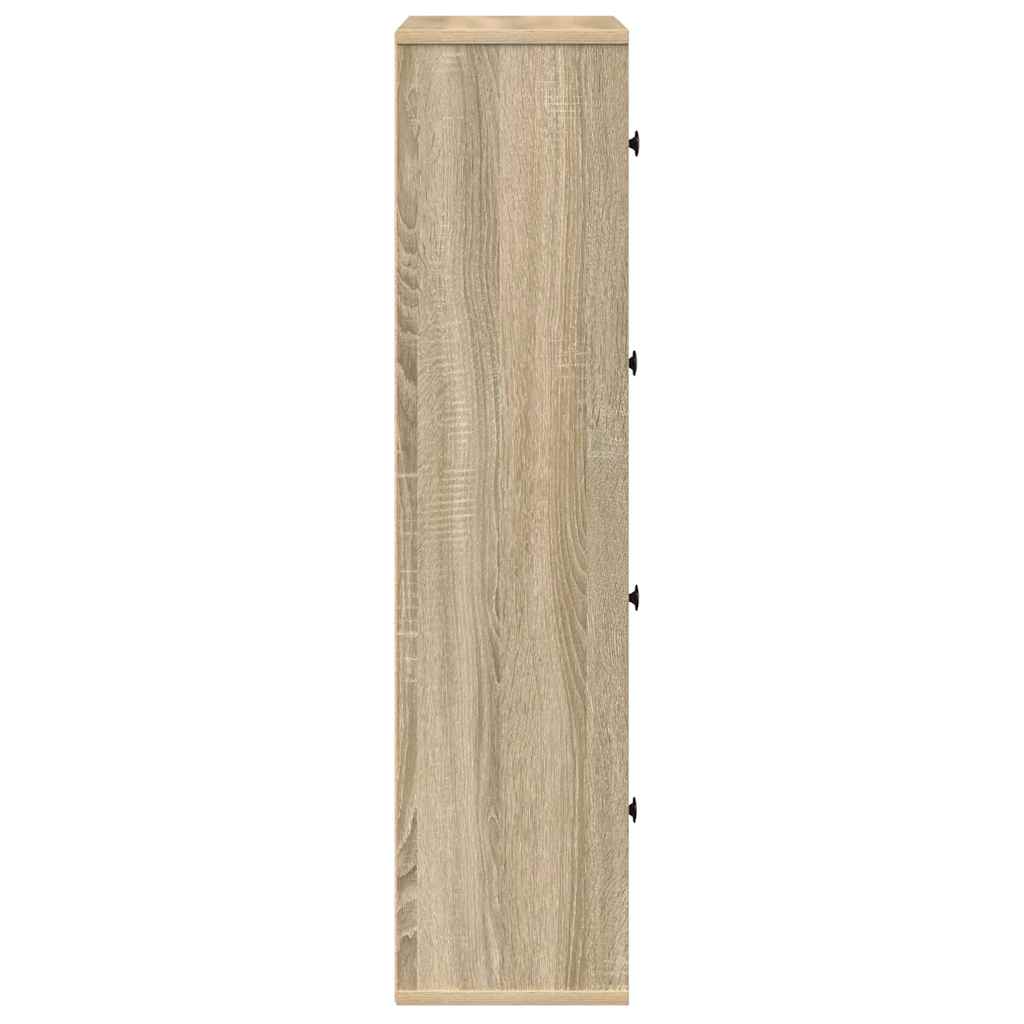 Bokhylle Sonoma Eik 60x24x101,5 cm