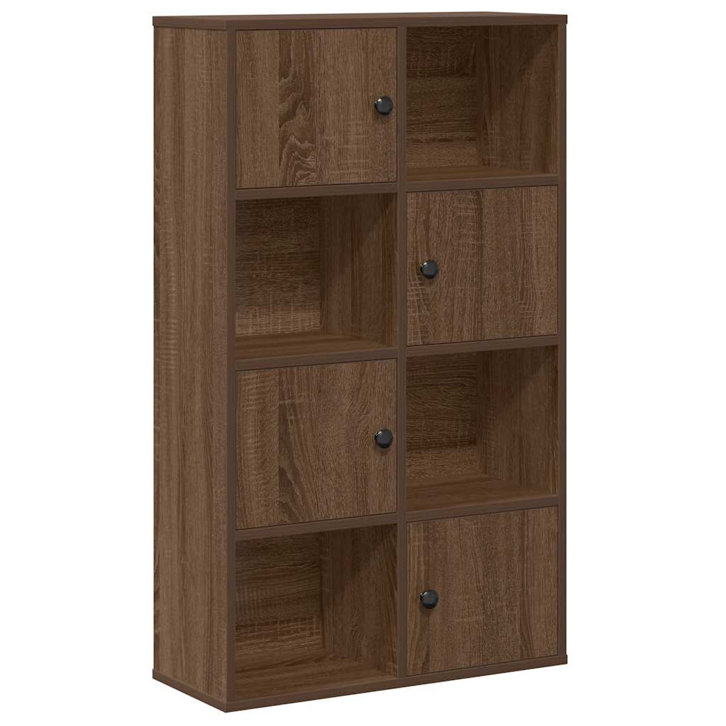Bokhylle Brun Eik 60x24x101,5 cm