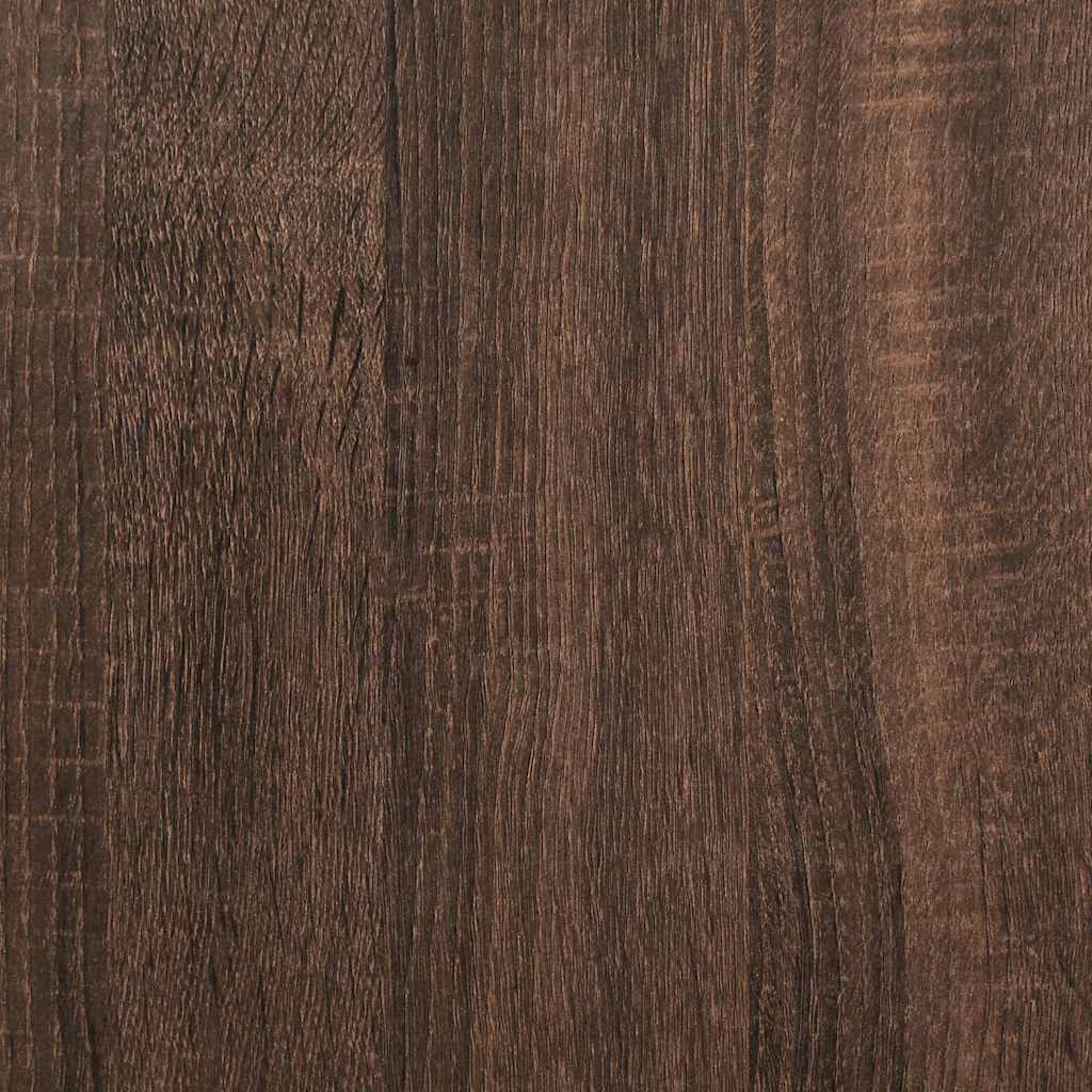 Bokhylle Brun Eik 60x24x101,5 cm