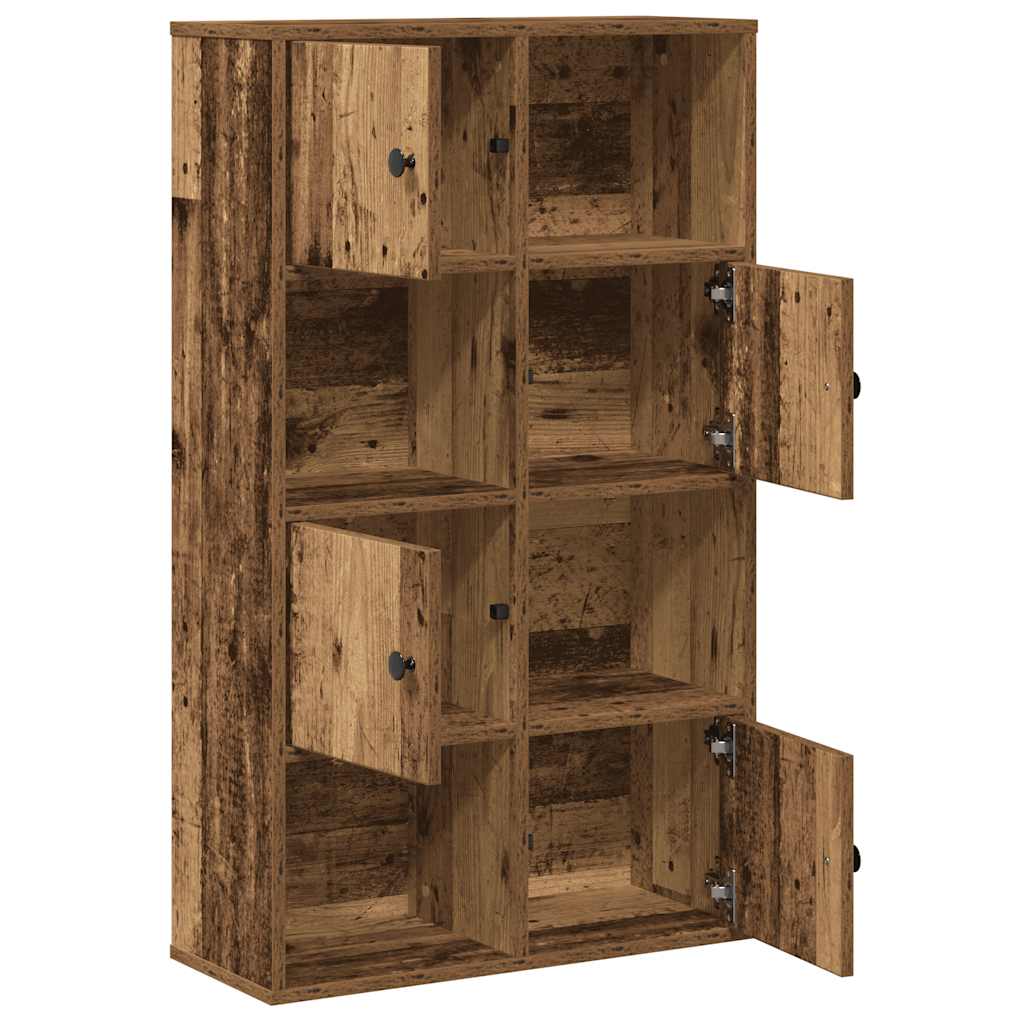 Bokhylle Gammelt Tre 60x24x101,5 cm