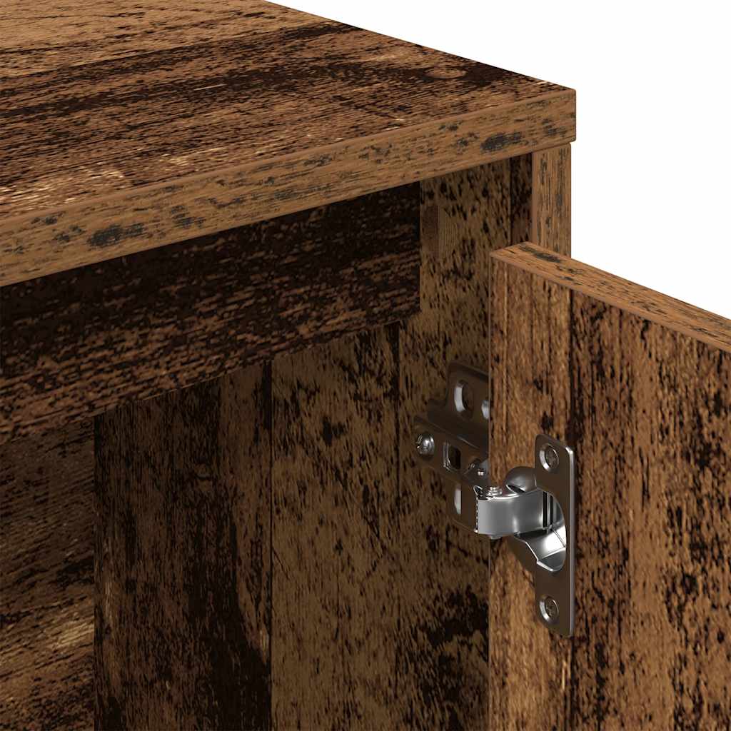 Bokhylle Gammelt Tre 89x24x101,5 cm