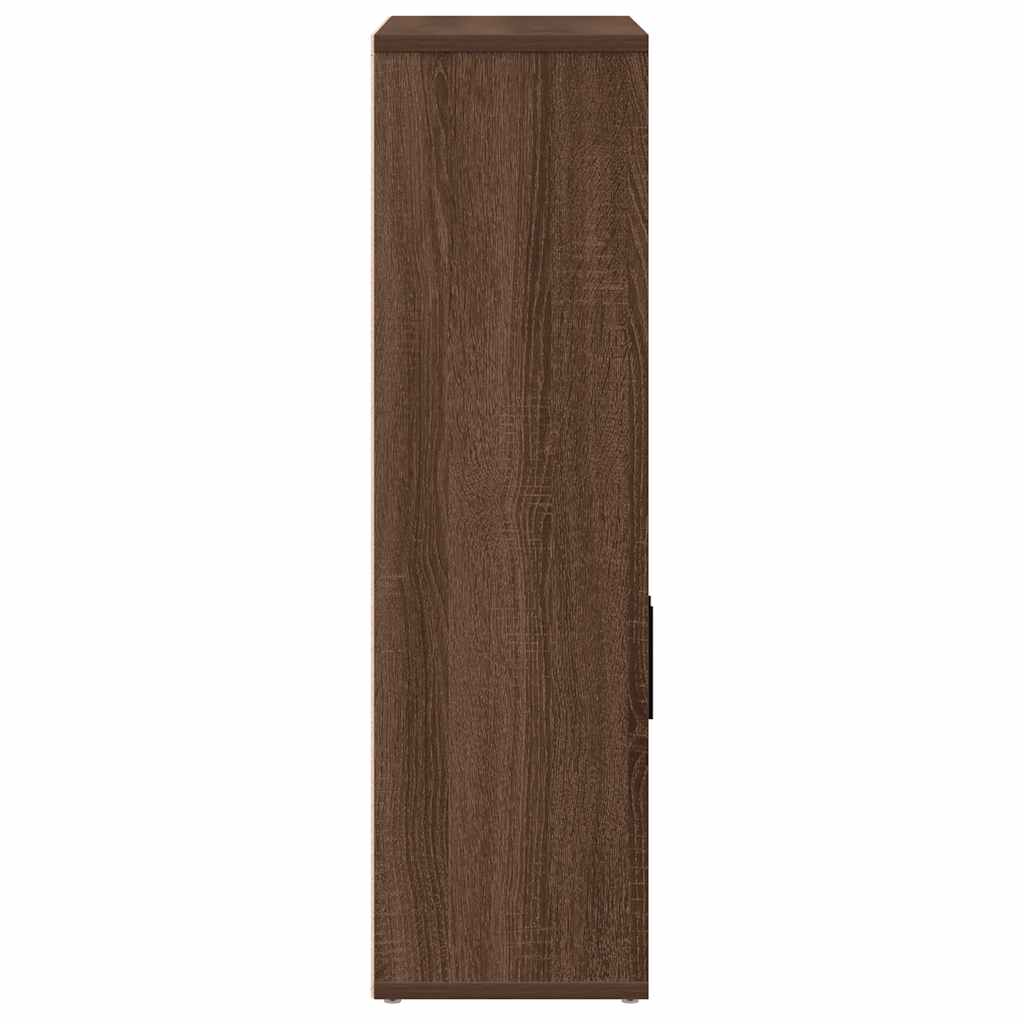 Bokhylle Brun Eik 60x24x85 cm