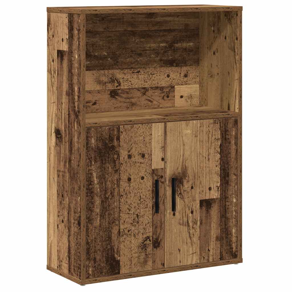 Bokhylle Gammelt Tre 60x24x85 cm