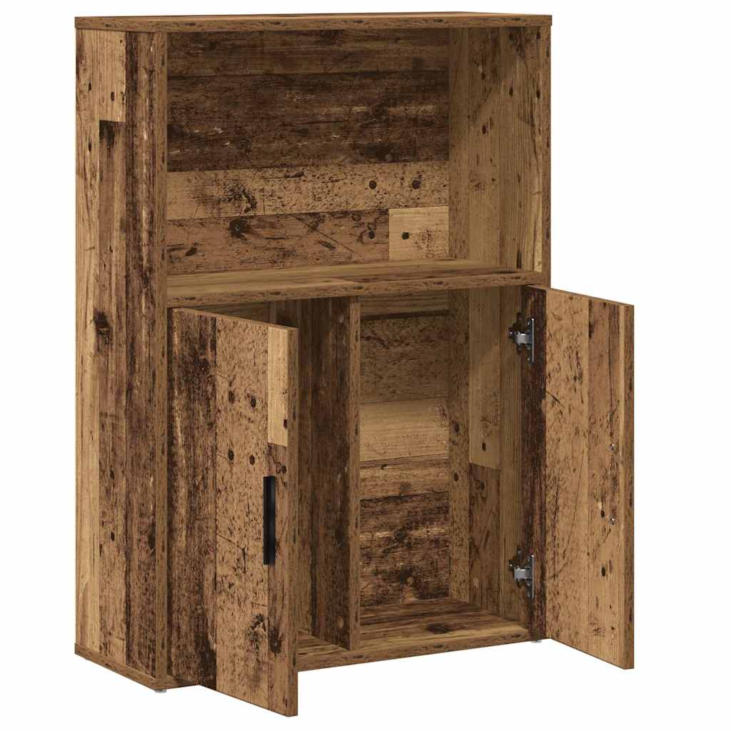 Bokhylle Gammelt Tre 60x24x85 cm