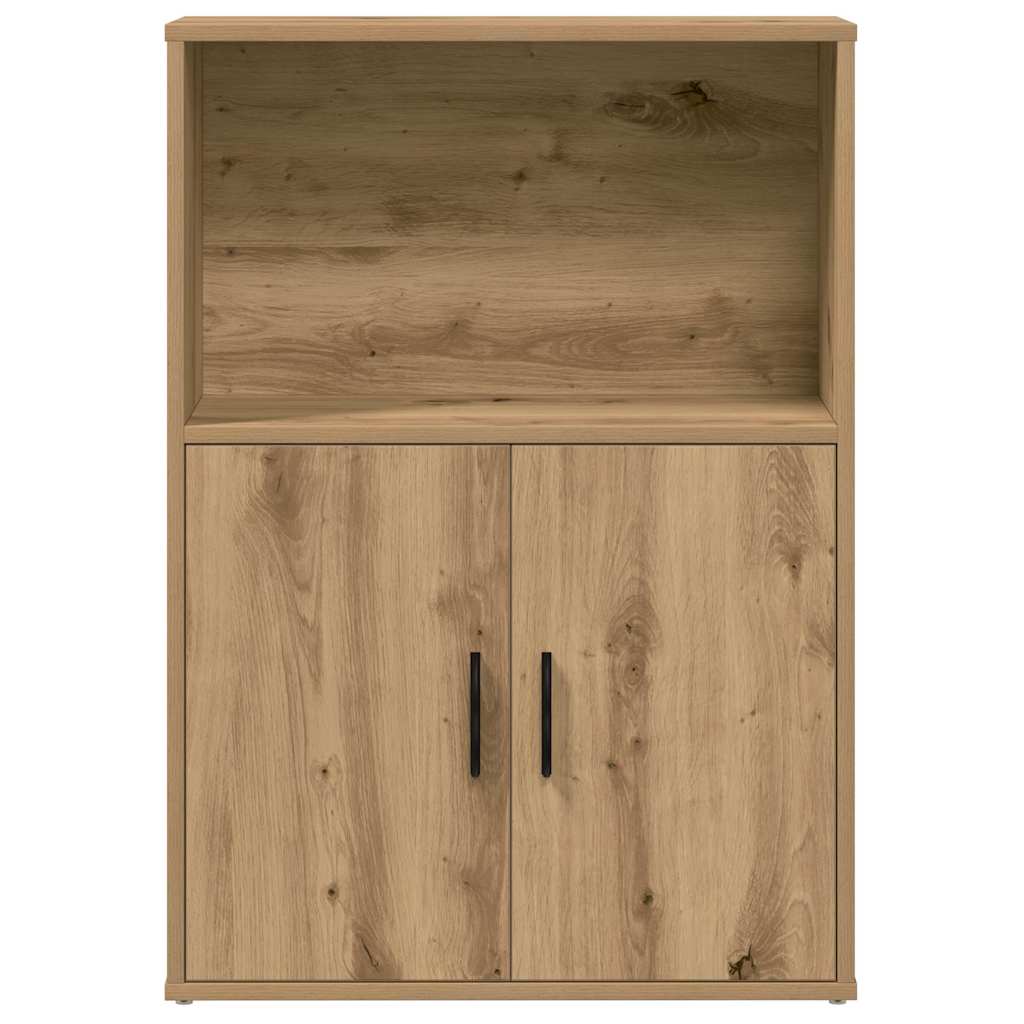 Bokhylle artisan eik 60x24x85 cm konstruert tre