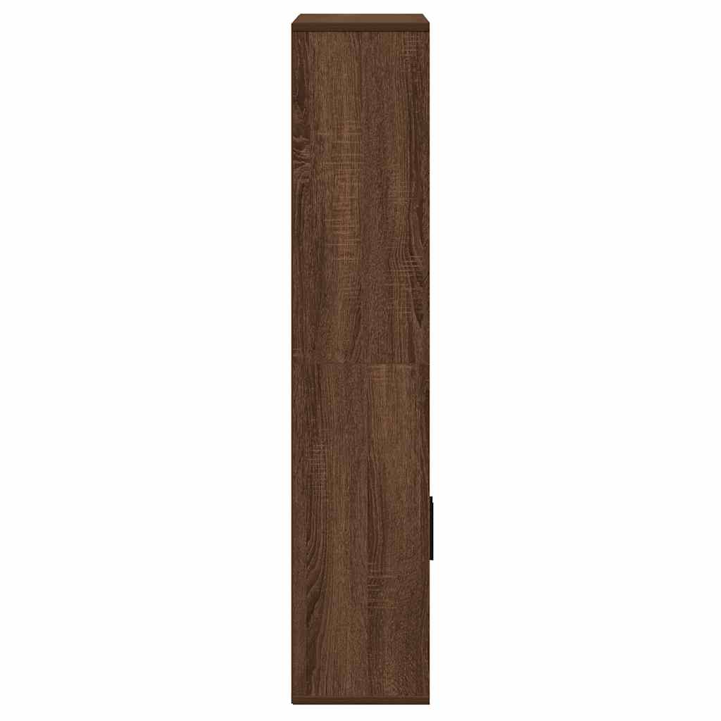 Bokhylle Brun Eik 60x24x120 cm