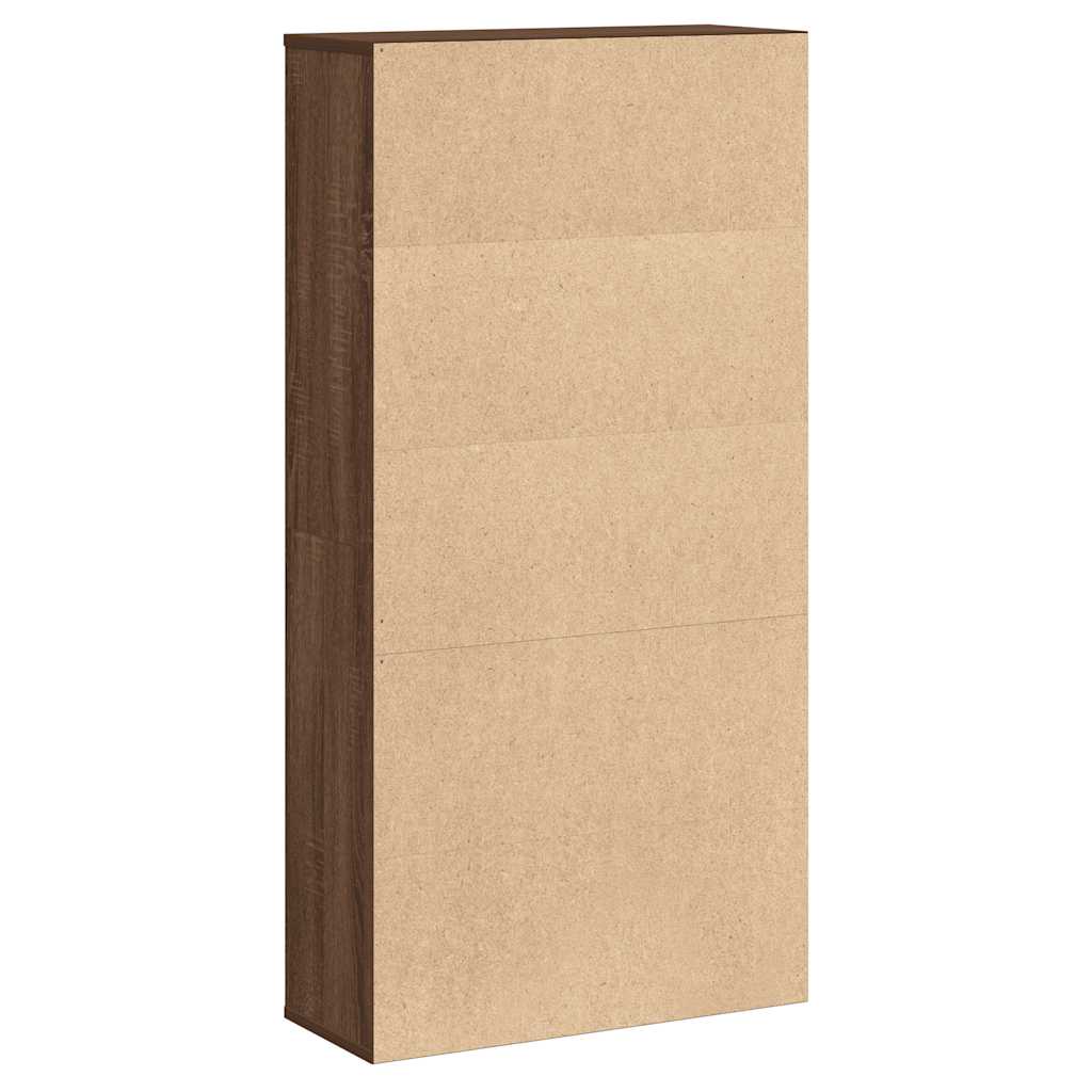 Bokhylle Brun Eik 60x24x120 cm