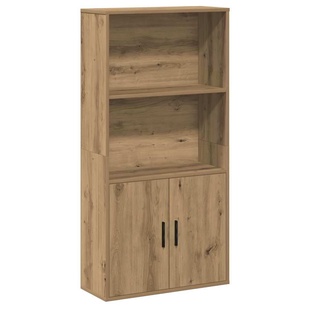 Bokhylle Artisan Eik 60x24x120 cm