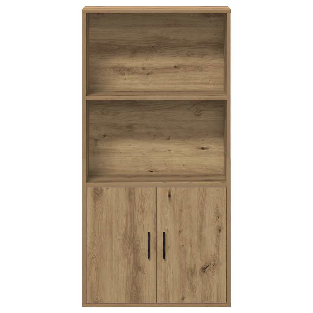 Bokhylle Artisan Eik 60x24x120 cm