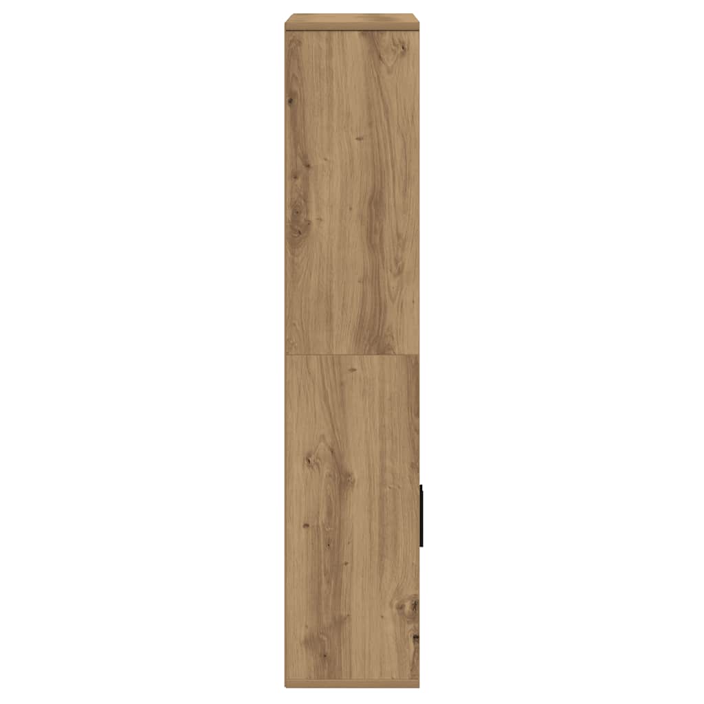 Bokhylle Artisan Eik 60x24x120 cm