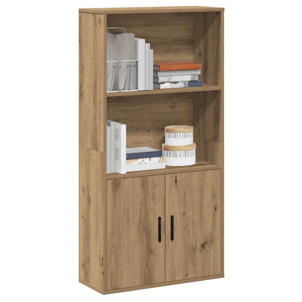 Bokhylle Artisan Eik 60x24x120 cm