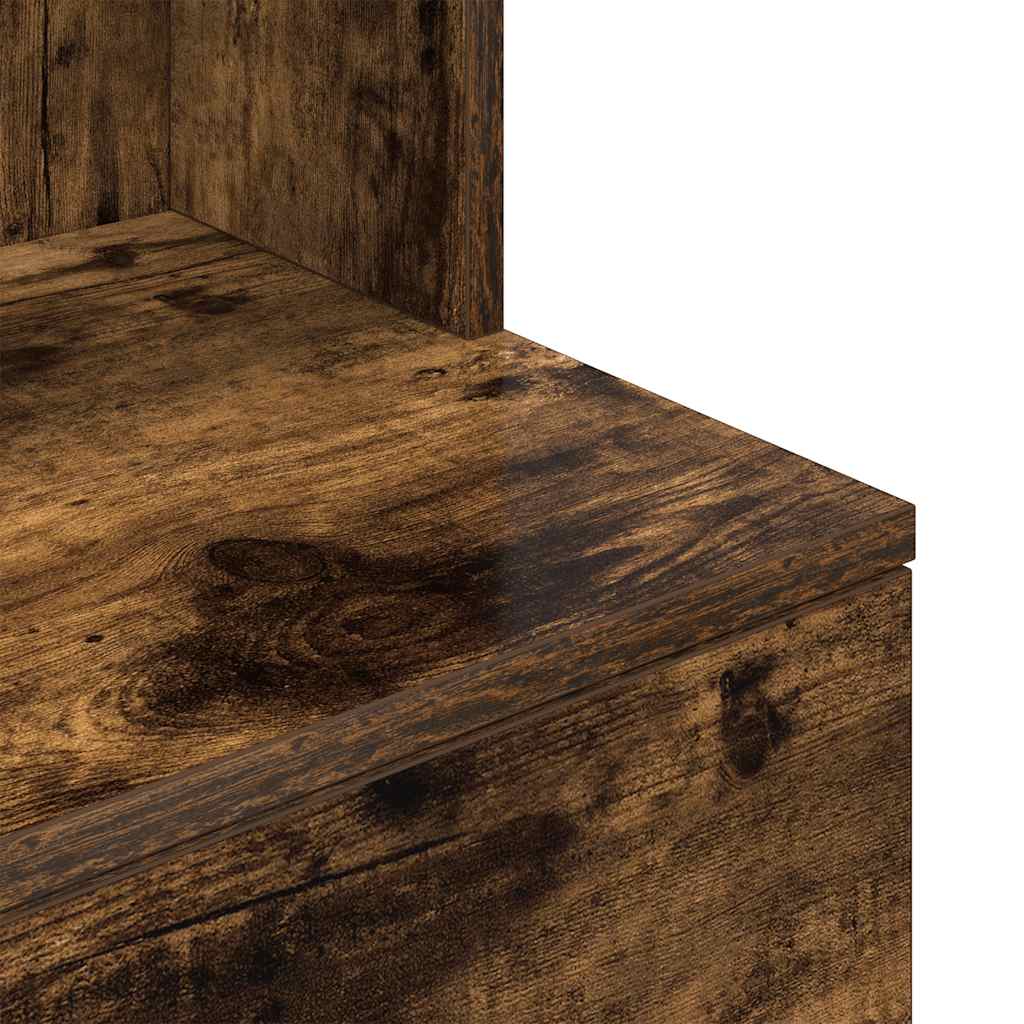 Nattbord Sengbord Røkt Eik 39x35x125 cm