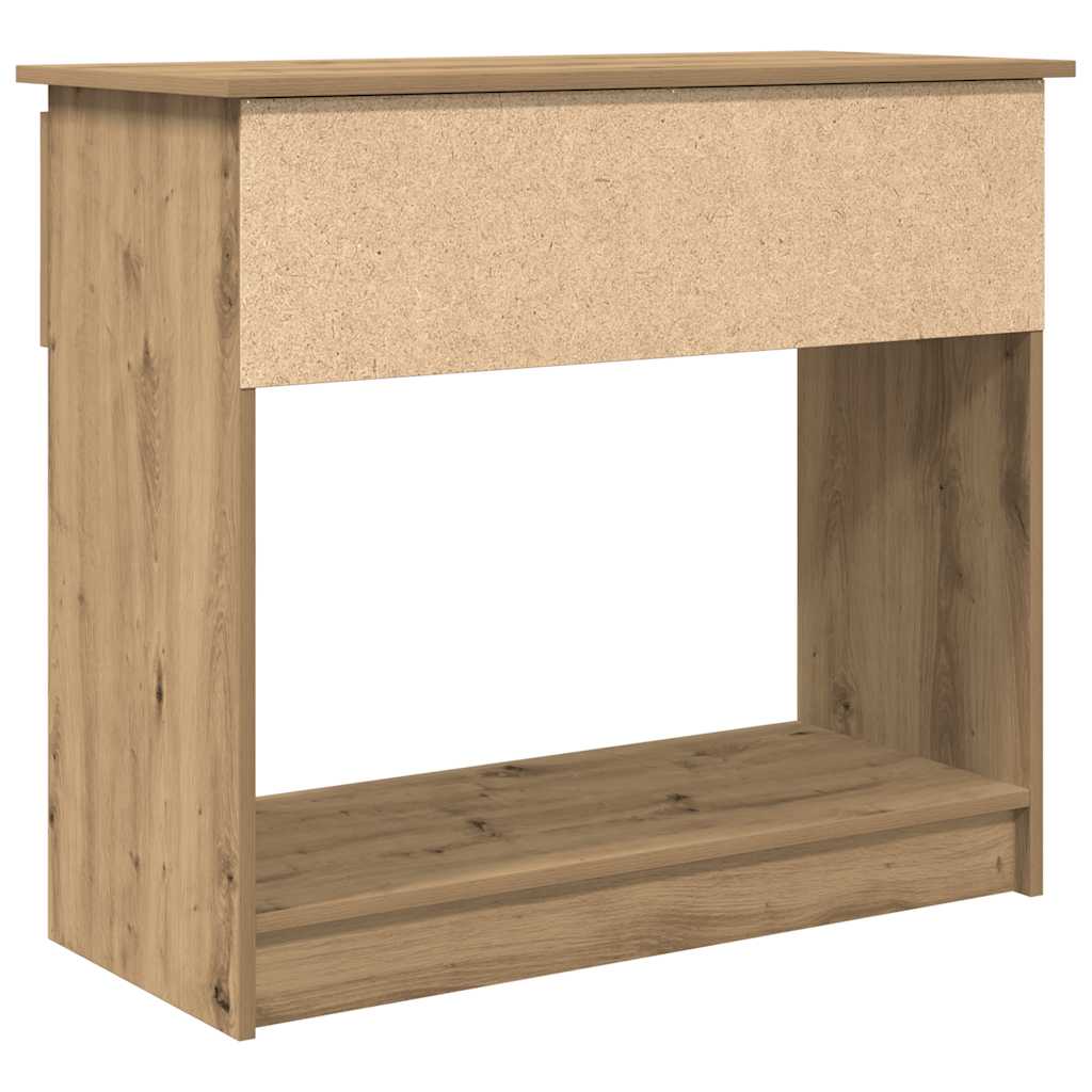 Avlastningsbord konsollbord Artisan Eik med skuffer 85,5x38,5x74,5 cm