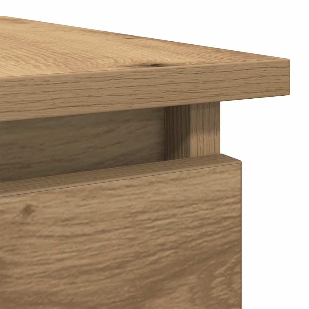 Avlastningsbord konsollbord Artisan Eik med skuffer 85,5x38,5x74,5 cm