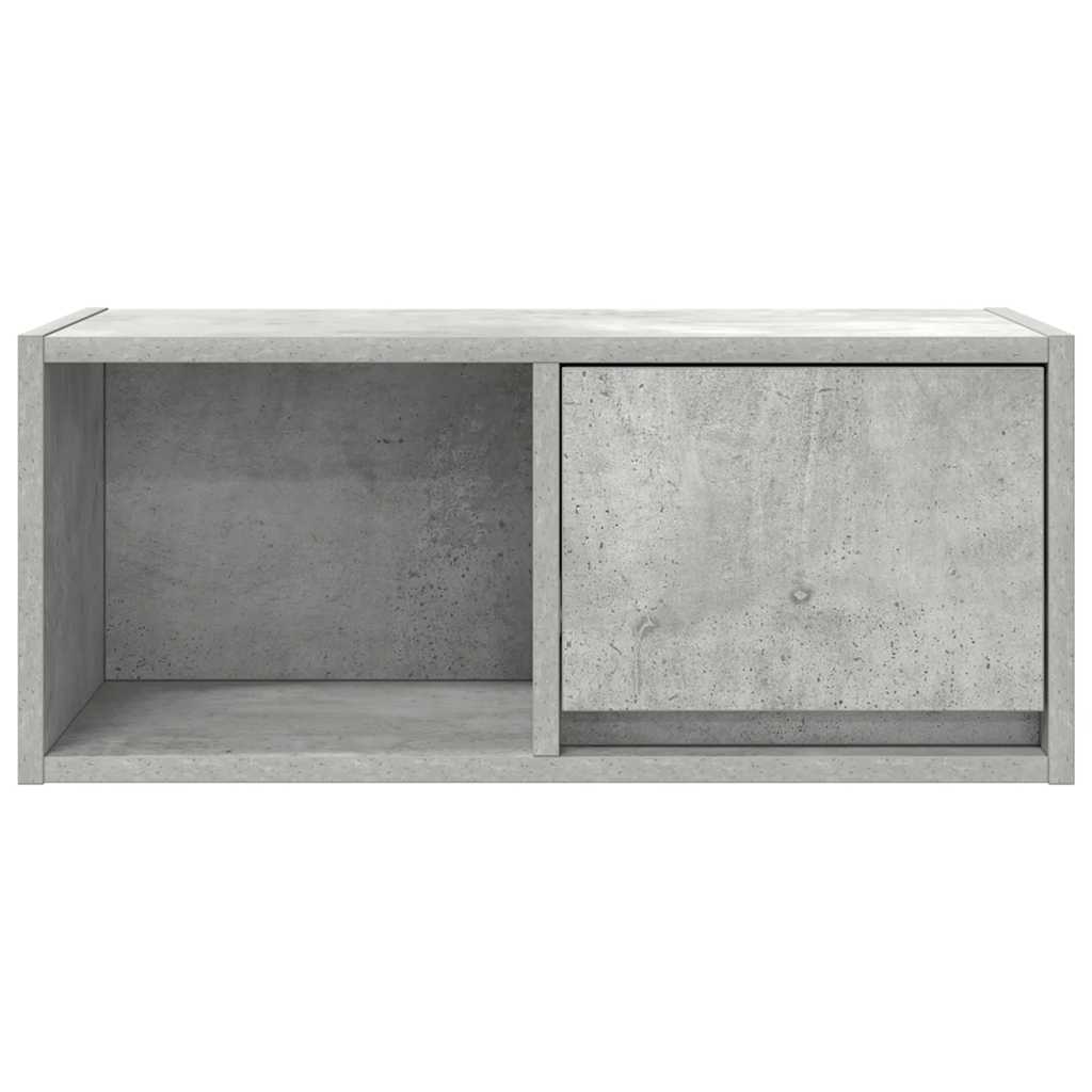 TV-Møbel Betonggrå Tv-benker 2 stk 60x31x25,5 cm